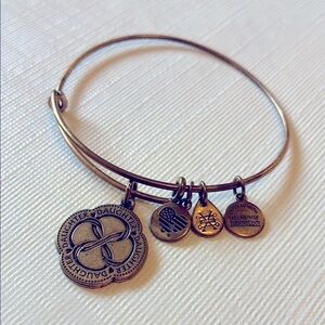 Alex and Ani Gold Charm Bracelet